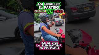 FINALIZACION DEL PARTIDO COLOMBIA CHILE [upl. by Aanas]