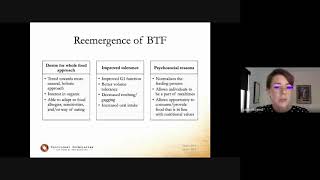 Blenderized Tube Feeding A review of current research surrounding whole food blended diets [upl. by Catharine155]