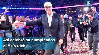 Salinas Pliego presume su fiesta de cumpleaños con un “lleno total” [upl. by Sido289]