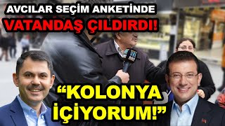 2 Avcılar Seçim Anketinde VATANDAŞ ÇILDIRDI  Sokak Röportajları [upl. by Kondon]