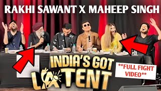 Indias Got Latent Episode  rakhi sawant and maheep singh  samay raina  SamayRainaOfficial [upl. by Enrichetta]