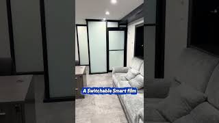 A PDLC smart film from aSmartFilm pdlc smartfilm asmartfilm smartglass asmartfilmcom [upl. by Collar]