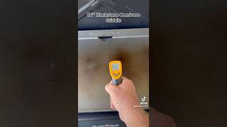 New Blackstone Griddle Seasoning Step 1 griddle helpful infraredthermometer [upl. by Arri]