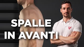 Come correggere le spalle in avanti [upl. by Aisyram]