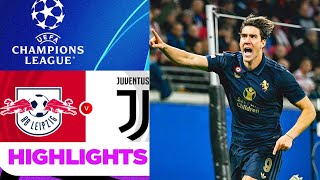 RB Leipzig vs Juventus 23 Gli Highlights  Champions League  Juve Leipzig  LeipzigJuventus [upl. by Nairim]