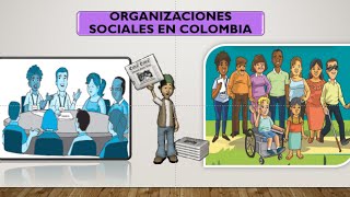 ORGANIZACIONES SOCIALES EN COLOMBIA [upl. by Yrffoeg]