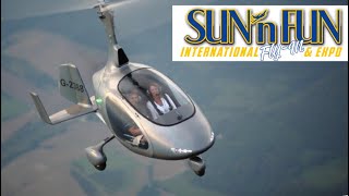 AutoGyro Cavalon at Sun N Fun Lakeland Florida Bob Snyder [upl. by Naples]