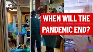 Will the Pandemic End COVID May Become Endemic  NYC Experts Share Scenarios  NBC New York [upl. by Ermanno]