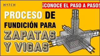 🚧 Proceso de fundición para zapatas y vigas [upl. by Setarcos770]