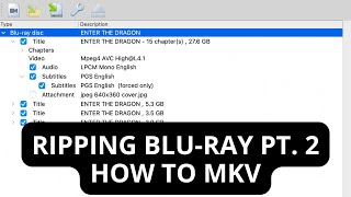 HOW TO RIP 4K HD BLURAY TO MKV  Using MakeMKV to rip Movies to MKV Files Audio Subtitles [upl. by Tahmosh953]