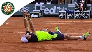 F Bagnis v J Benneteau 2014 French Open Mens R1 Highlights [upl. by Abra]