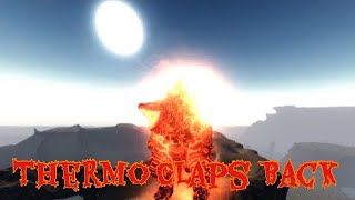 Thermo Claps Back Roblox Kaiju Universe [upl. by Biagi378]