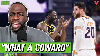 Draymond Green GOES OFF on Jusuf Nurkic for antics in WarriorsSuns game  Draymond Green Show [upl. by Aislehc]