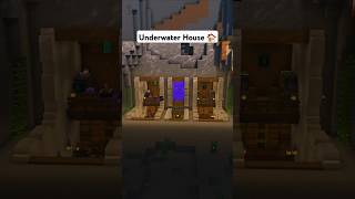 Minecraft Ultimate Underwater House 🏠 minecraft [upl. by Oicirtap]