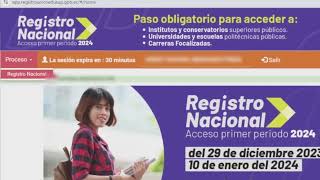 Tutorial Registro Nacional 2024 [upl. by Nairoc]