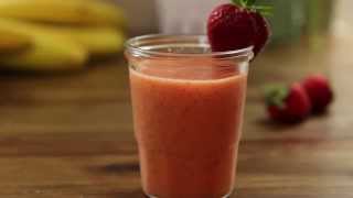 How to Make a Basic Fruit Smoothie  Smoothie Recipes  Allrecipes [upl. by Llohcin]