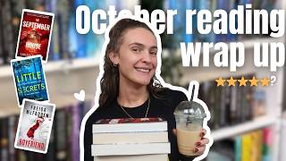 Everything I read in October 📚  booktube [upl. by Gurtner67]