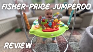 Fisherprice Jumperoo l Review and Thoughts [upl. by Aicina318]