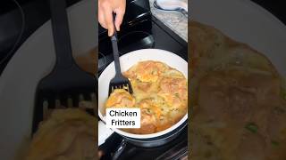 How to make chicken fritters [upl. by Gaige]