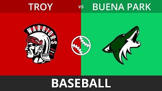 Baseball Troy vs Buena Park [upl. by Toma]