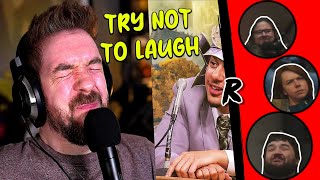 FUNNIEST Try Not To Laugh  jacksepticeye  RENEGADES REACT [upl. by Einnaffit]