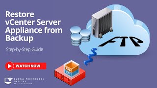 Restoring vCenter Server Appliance from Backup  Complete Tutorial [upl. by Adnim]