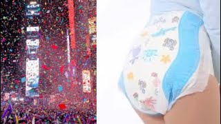 What kind of diapers to wear to Times Square ball drop video coming soon [upl. by Zilla]