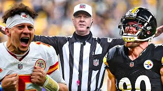 The ABSOLUTE WORST Referee Calls That Ruined NFL Games [upl. by Ahsikrats]