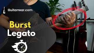 Como Tocar más Rápido Guitarra Ráfagas de LIGADOS [upl. by Squire]