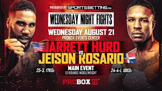 Wednesday Night Fights  HURD vs ROSARIO [upl. by Hnil658]