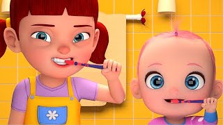 La Chanson Du Matin  Brosse tes dents   Comptines pour bébé [upl. by Klarrisa]