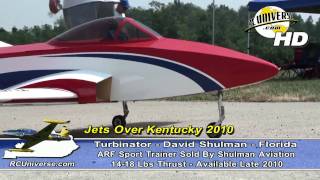 Jets Over Kentucky 2010  Turbinator David Shulman [upl. by Dolorita]