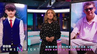 BBC Newsnight 110924  Knife Crime in the UK  Victoria Derbyshire Colin Knox amp Martin Cosser [upl. by Eniarol356]