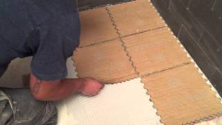 How to Install PaperBacked Glass Tile [upl. by Wojcik]