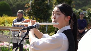 浜松市立高校 吹奏楽部「Fly me to the Moon」浜名湖花博2024 [upl. by Barnard255]