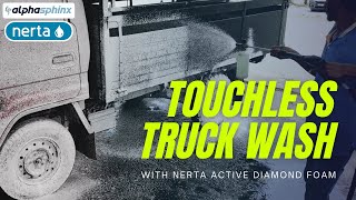 Nerta Touchless Wash 1Tonne Lorry with Nerta Active Diamond Foam [upl. by Liatrice]