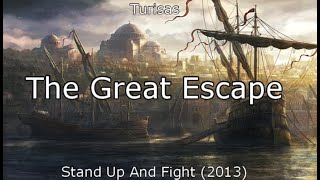 The Great Escape lyric video  Turisas [upl. by Eenot]