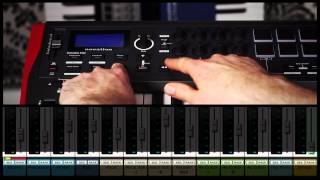 Novation  Controlling Reason 6 with the Impulse and Automap 44 [upl. by Yruama764]