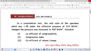 consolidation and settlement problem 4 [upl. by Nhguaval]