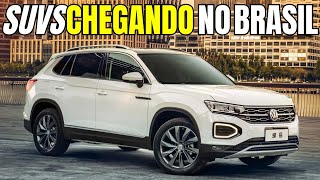 NOVOS SUVs NO BRASIL  ESSES CARROS SERÃO os PRÓXIMOS LÍDERES [upl. by Naitsabes]