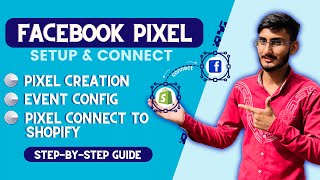 How to SetupConnect Facebook Pixel to Shopify  Facebook Ads Pixel Setup Tutorial [upl. by Mitchael]