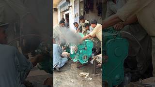 Heavy Diesel Engine Starting test engine shorts short fyp reels amazing [upl. by Learsiy]