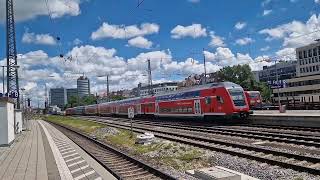 Abfahrt der Regionalbahn 27029 am 26052024 in München Obf [upl. by Airrehs]