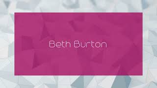 Beth Burton  appearance [upl. by Atteve]