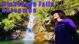 Minnehaha Falls  Wild Swimming  North Katoomba  Blue Mountains  4K [upl. by Ralip955]