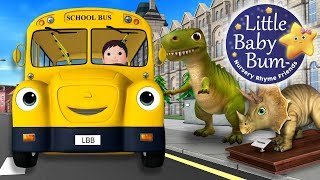 Wheels On The Bus  LittleBabyBum  Nursery Rhymes for Babies  ABCs and 123s [upl. by Nilre859]