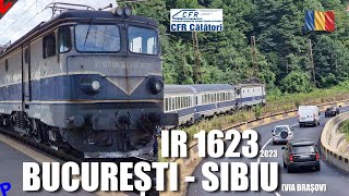 Bucuresti Nord  Sibiu via Brasov  Calatorie si prezentare IR 1623 [upl. by Ginder]