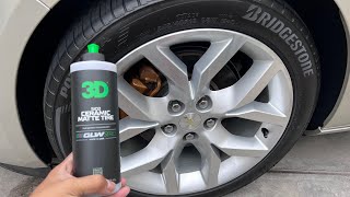 3D GLW SiO2 Ceramic Matte Tire Application [upl. by Pejsach]