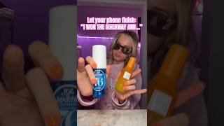 SiPPiN ON FANTA TREND SKINCARE 😛 trending transition soldejaneiro 76 glowrecipe [upl. by Riana767]