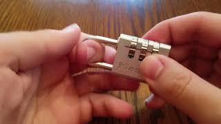 Decoding Master Combo Lock 630D [upl. by Roosnam]